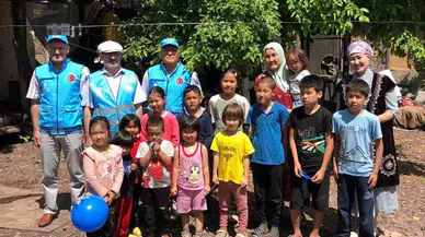 Rize İl Müftülüğü Kazakistan'da Yardım Eli Uzatmaya Devam Ediyor