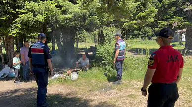 Kurban Bayramı’nda Uludağ'da piknikçilere jandarmadan yakın takip