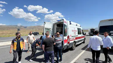 Köprüden uçan otomobilin sürücüsü yaralandı