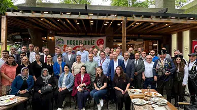 Giresun'da bayramlaşma programı düzenledi