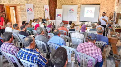 Üreticiler, tarımda yeni teknikleri öğrendi