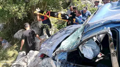 Osmaniye'de otomobil şarampole yuvarlandı: 5 yaralı