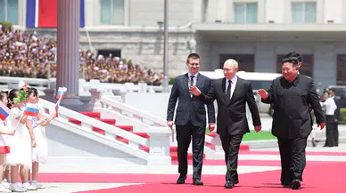 Rusya Devlet Başkanı Putin, Kuzey Kore’de temaslarına başladı