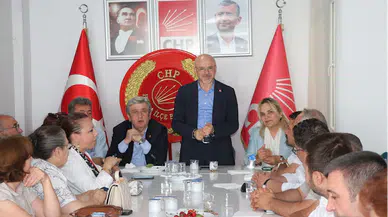 CHP Havza İlçe Başkanlığında bayramlaşma
