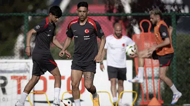 A Milli Takım'da İtalya maçı hazırlıkları devam ediyor