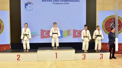 Yağmur Yılmaztürk, Ümitler Balkan Judo Şampiyonu Oldu