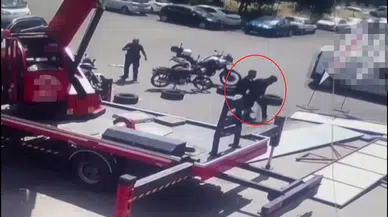 Polise ağabeyinin kimlik numarasını veren hükümlü, fotoğraf örtüşmeyince kaçmaya çalıştı; o anlar kamerada