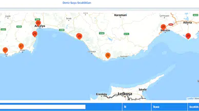 Akdeniz'de deniz suyu sıcaklığı 29 dereceyi aştı