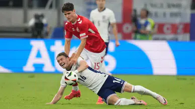 EURO 2024'te Danimarka ve İngiltere 1-1 berabere kaldı