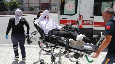 Kursiyerinin eşi tarafından bıçaklandı