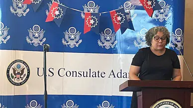 ABD'liler Juneteenth Ulusal Bağımsızlık Günü'nü Adana’da kutladı