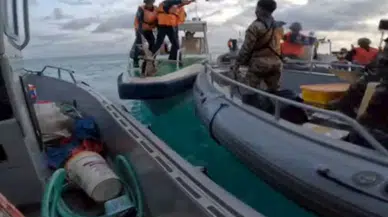 Filipinler, Çin ile yaşanan büyük gerginliğin görüntülerini paylaştı