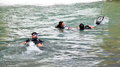 Serinlemek için girdiği sulama bendinde boğuldu