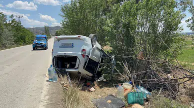 Burdur'da kaza: 2 yaralı