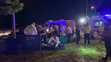 Kütahya'da 2 otomobil çarpıştı: 1 ölü, 4 yaralı 