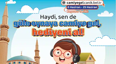 Canik Belediyesi camiye giden çocuklara hediye verecek