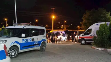 Çorum'da yorgun merminin isabet ettiği 2 kişi yaralandı