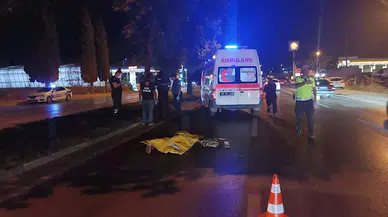 Bursa'da otomobilin çarptığı Suriye uyruklu yaya, öldü