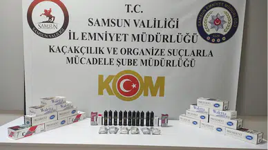 Samsun'da kaçakçılık operasyonunda 2 şüpheli yakalandı