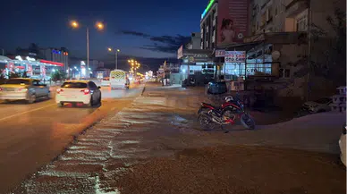 Samsun'da devrilen motosikletin sürücüsü yaralandı