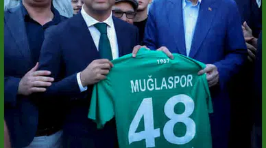 Muğlaspor Başkanı Kıyanç'tan Cumhurbaşkanı Erdoğan'a ziyaret