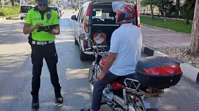 Manisa'da motosikletlere özel denetim; sürücülere ceza yağdı