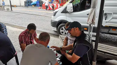 Samsun'da polis uyuşturucuyla mücadelede çalışmalarını sürdürüyor