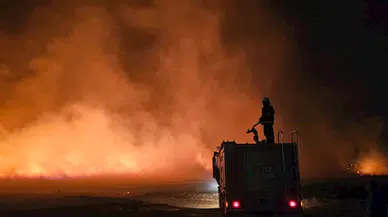 Mardin'de 5 noktada anız yangını