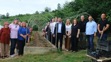 Arsin Belediyesi Yerli ve Milli Ata Tohumu Ekim Etkinliği Düzenledi