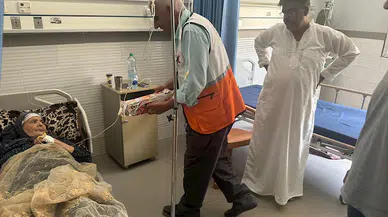 DSÖ: 10 binden fazla yaralı ve hastanın Gazze’den tahliyesi gerekiyor