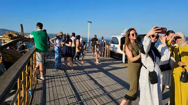 Sapanca’nın nüfusu bayram tatilinde 4 katına çıktı