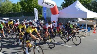 Türkiye Yol Bisikleti Şampiyonası'nın Kapadokya etabı başladı 