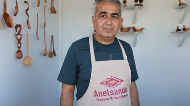 Ahşap kaşık ustası hemşire, sanatını gelecek nesillere aktarmak için çaba gösteriyor