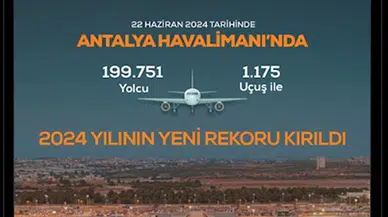 Antalya Havalimanı'nda yılın en yüksek yolcu sayısına ulaşıldı (2)