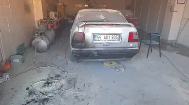 Tokat’ta iki otomobilde çıkan yangında hasar oluştu 