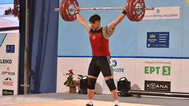 Şırnaklı sporcu halterde Avrupa 3’üncüsü oldu