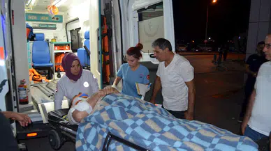 Cenaze dönüş yolunda otomobil takla attı: 5 yaralı 