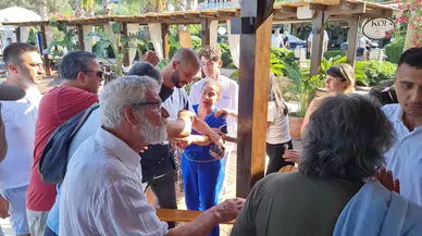 Bodrum'da 'kıyı' eylemi; arbede çıktı, otel yetkilileri polis ve basın mensuplarına saldırdı