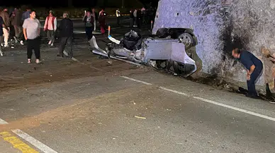 Bartın'da 2 otomobil çarpıştı 3 kişi öldü, 2 kişi yaralandı