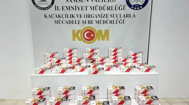 Samsun’da 13 bin boş, 2 bin doldurulmuş makaron ele geçirildi