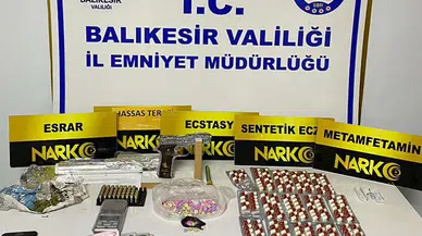 Balıkesir'de uyuşturucuya 1 gözaltı