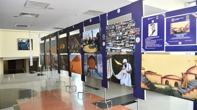 İranlı Sanatçı Seyed Ehsan Mortazavi'nin Eserleri Trabzon'da