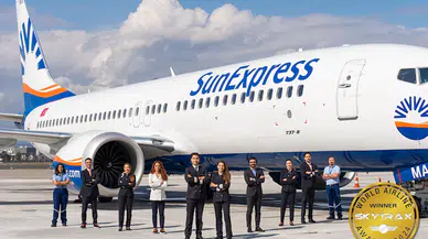 SunExpress, ‘Avrupa’nın En İyi Tatil Hava Yolu’ seçildi