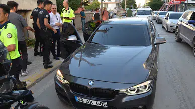 'Dur' ihtarına uymayıp, polise silah gösteren şüpheliler takip sonucu yakalandı: Sürücüye 60 bin lira ceza uygulandı