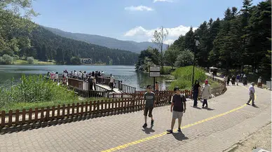 Bayram tatilinde Abant, Gölcük ve Yedigöller'i 131 bin 113 kişi ziyaret etti