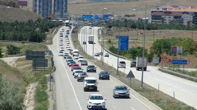 'Kilit kavşak' Kırıkkale'den bayram tatilinde 1 milyon 757 bin araç geçti