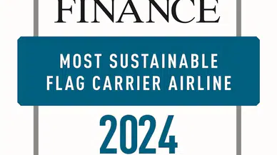 Türk Hava Yolları'na 'En Sürdürülebilir Bayrak Taşıyıcı Havayolu' ödülü