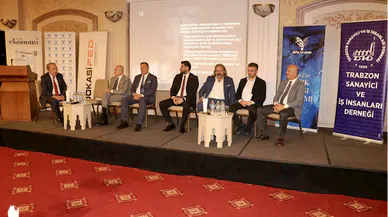 Trabzon'da ekonomi ve hukuk buluşması düzenlendi