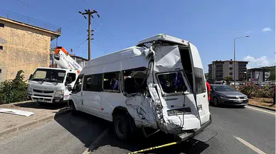 Samsun'daki trafik kazasında 11 kişi yaralandı