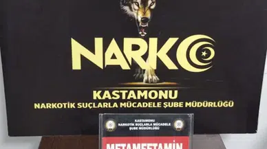 Kastamonu'da otomobilin fren lambasında uyuşturucu bulundu